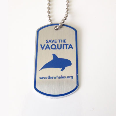Vaquita Dog Tag
