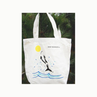 Organic Orca Tote Bag