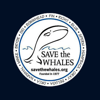 Save the Whales Decal